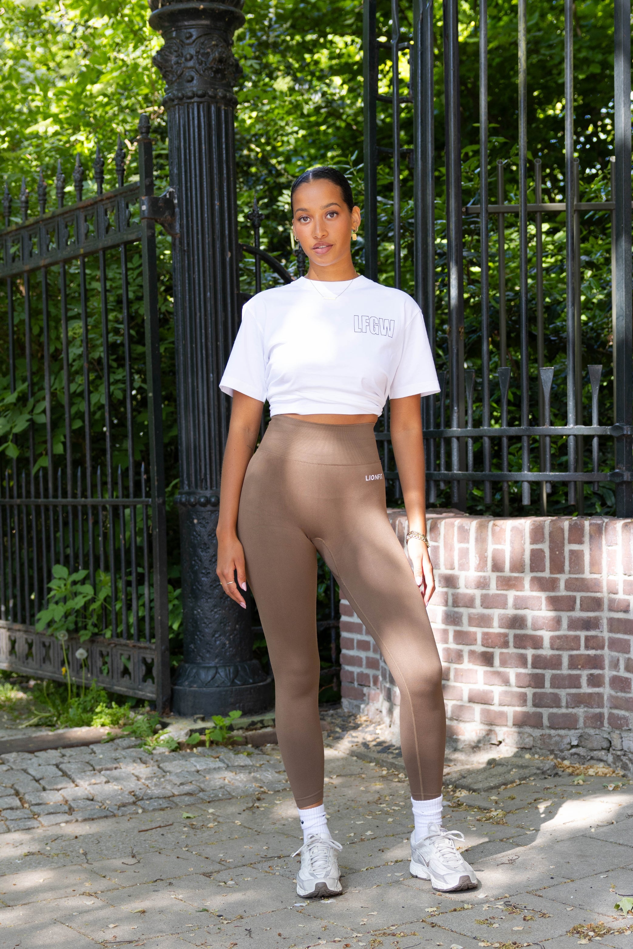 Lina Seamless High Waist Leggings Mocha