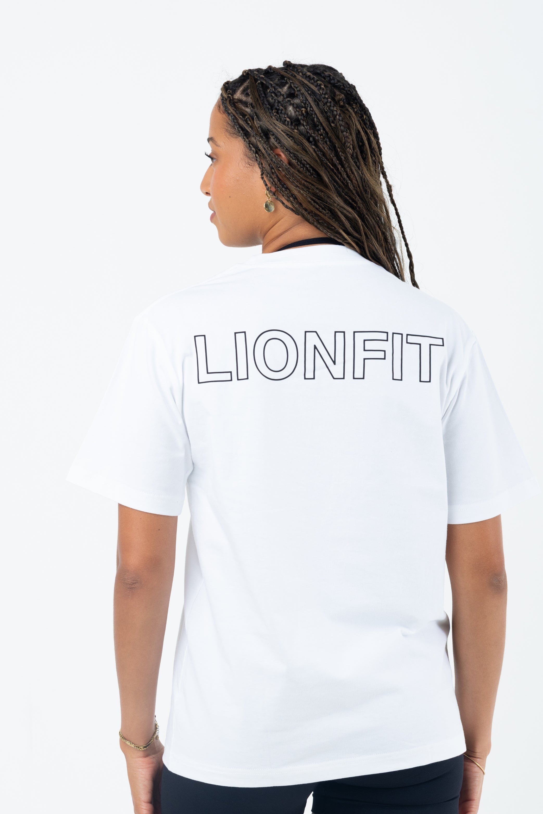 Amara Oversized Tee White