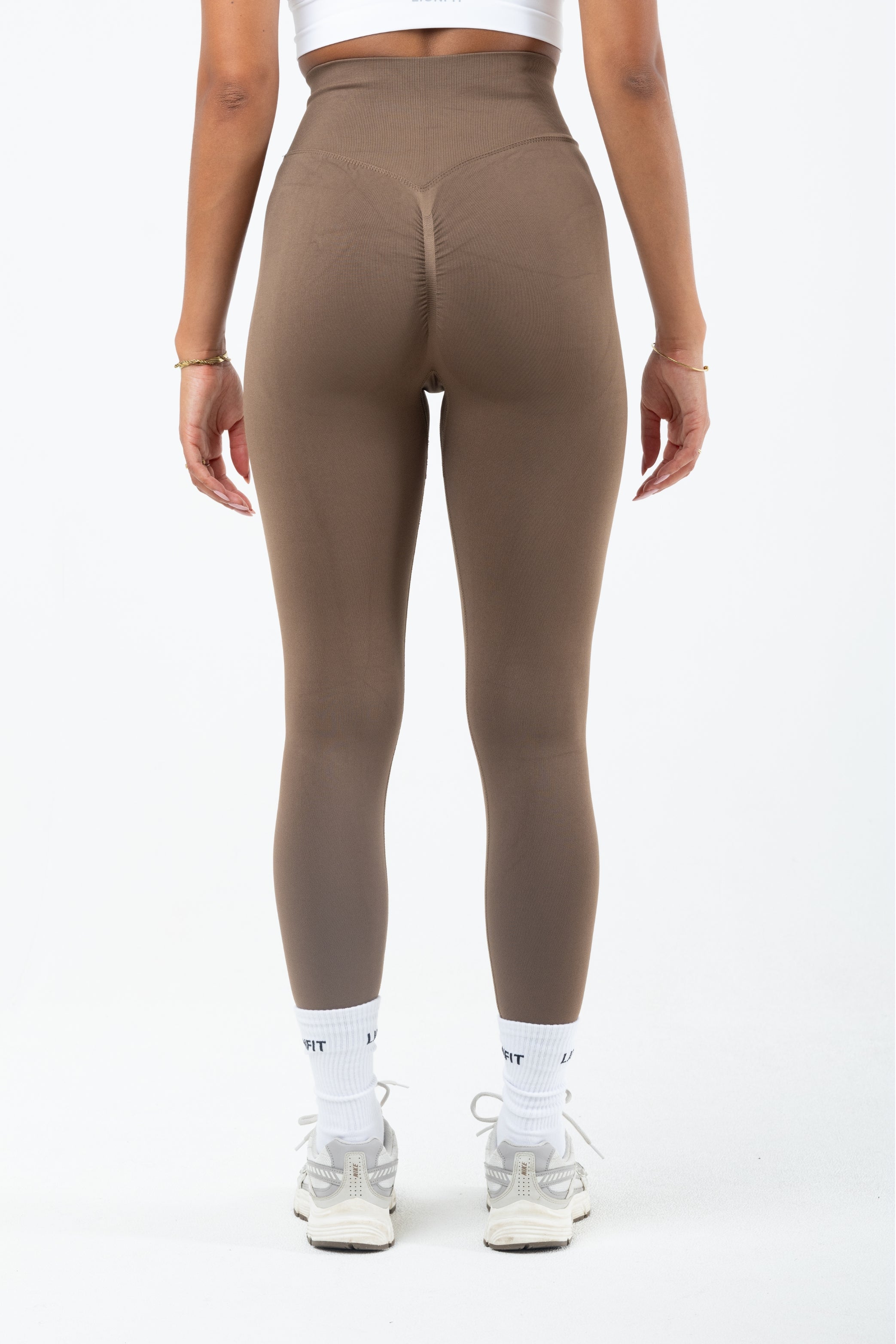 Lina Seamless High Waist Leggings Mocha
