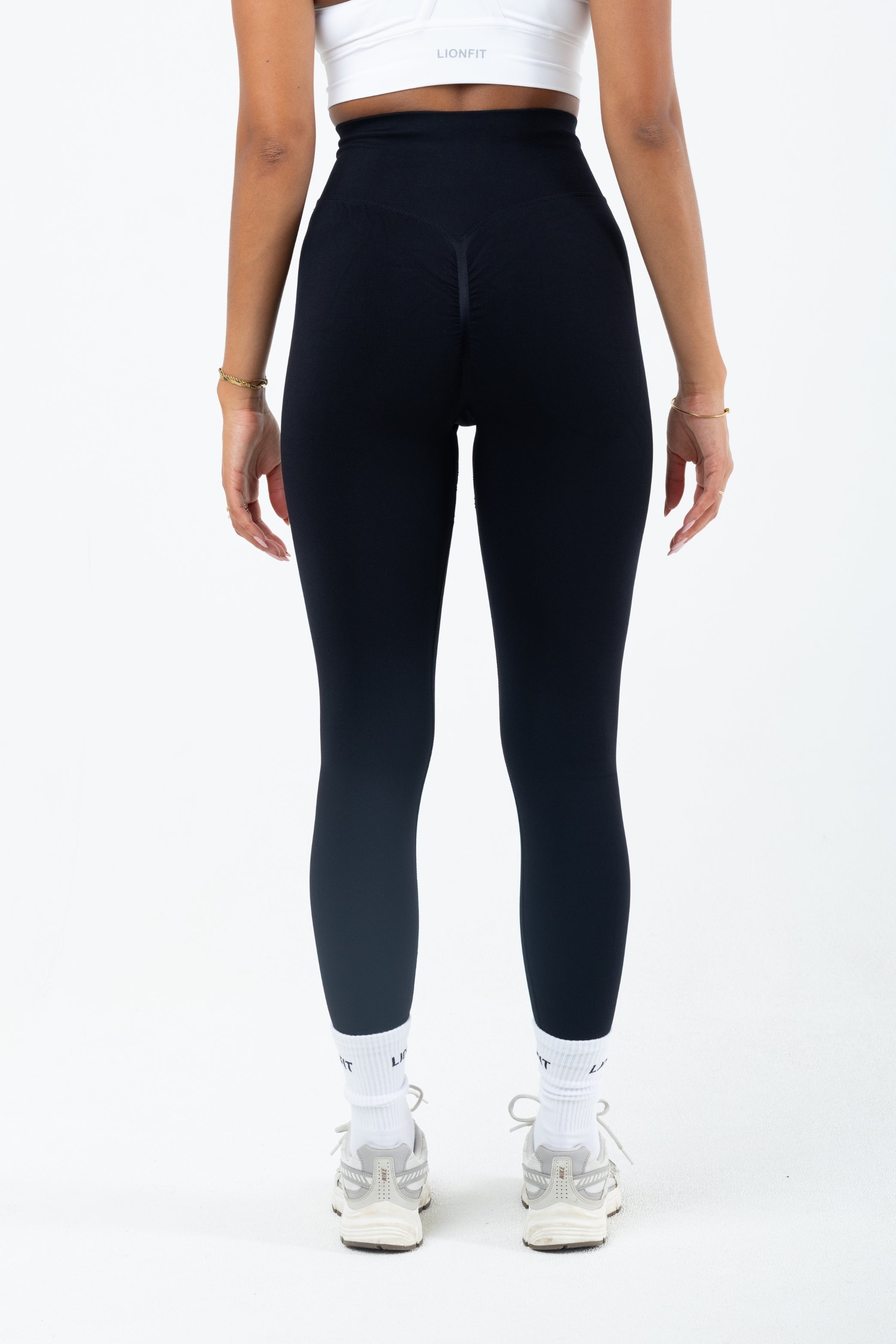 Lina Seamless High Waist Leggings Black