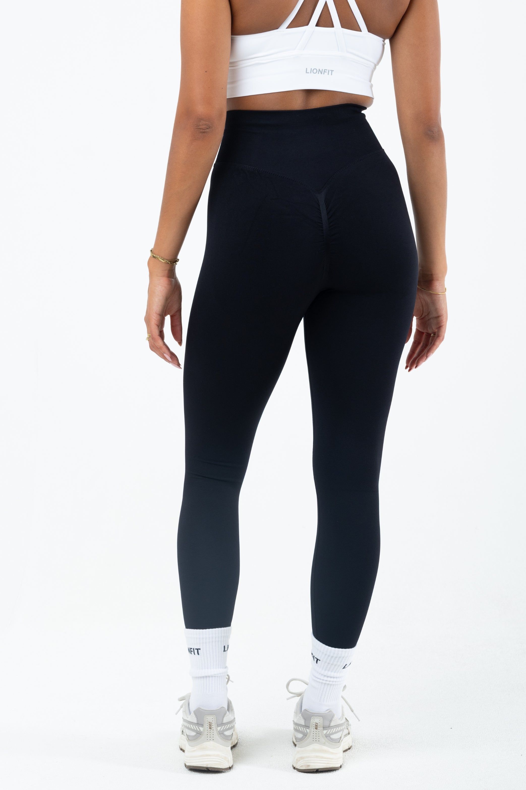Lina Seamless High Waist Leggings Black