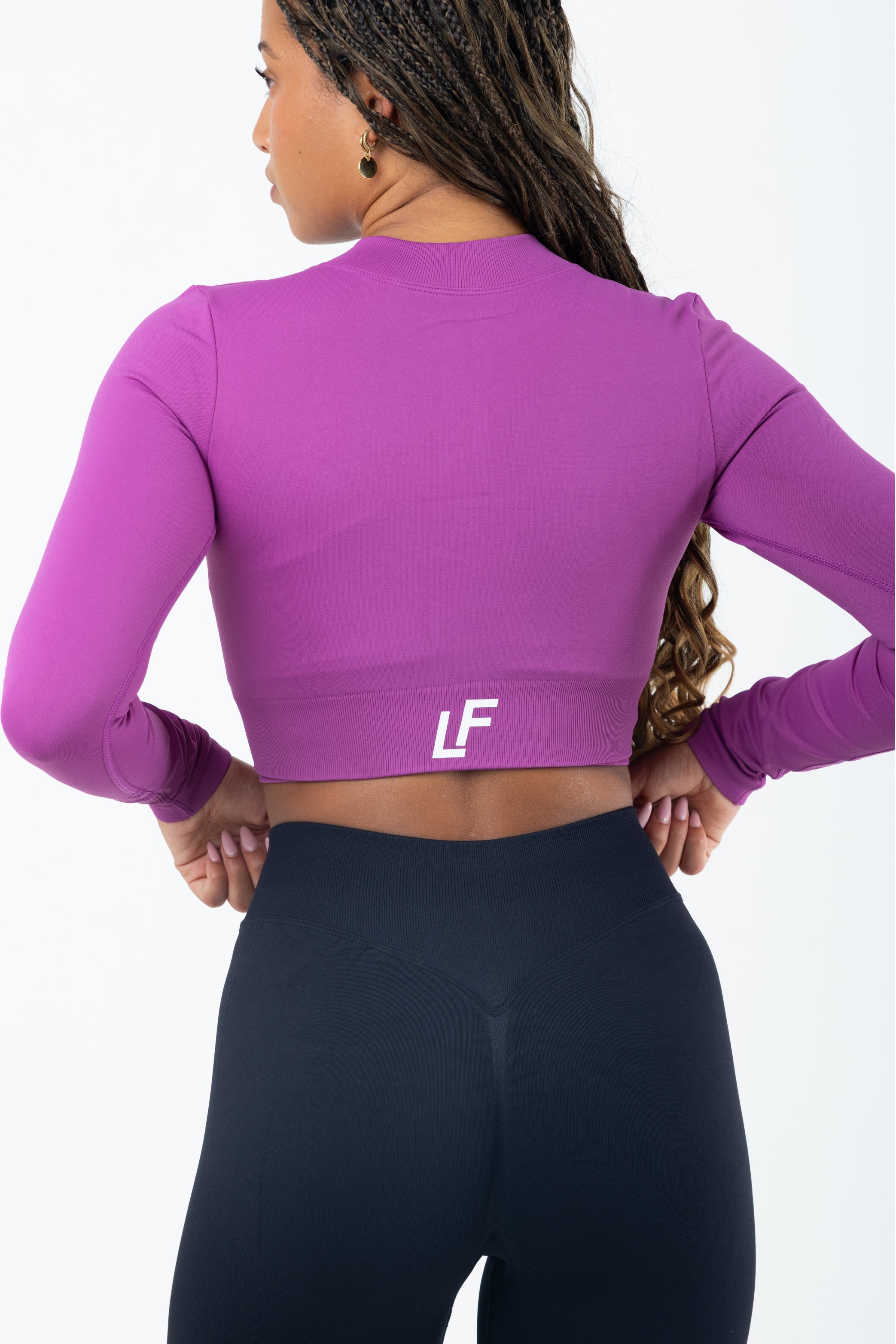 Kion Halfzip Top Dark Pink