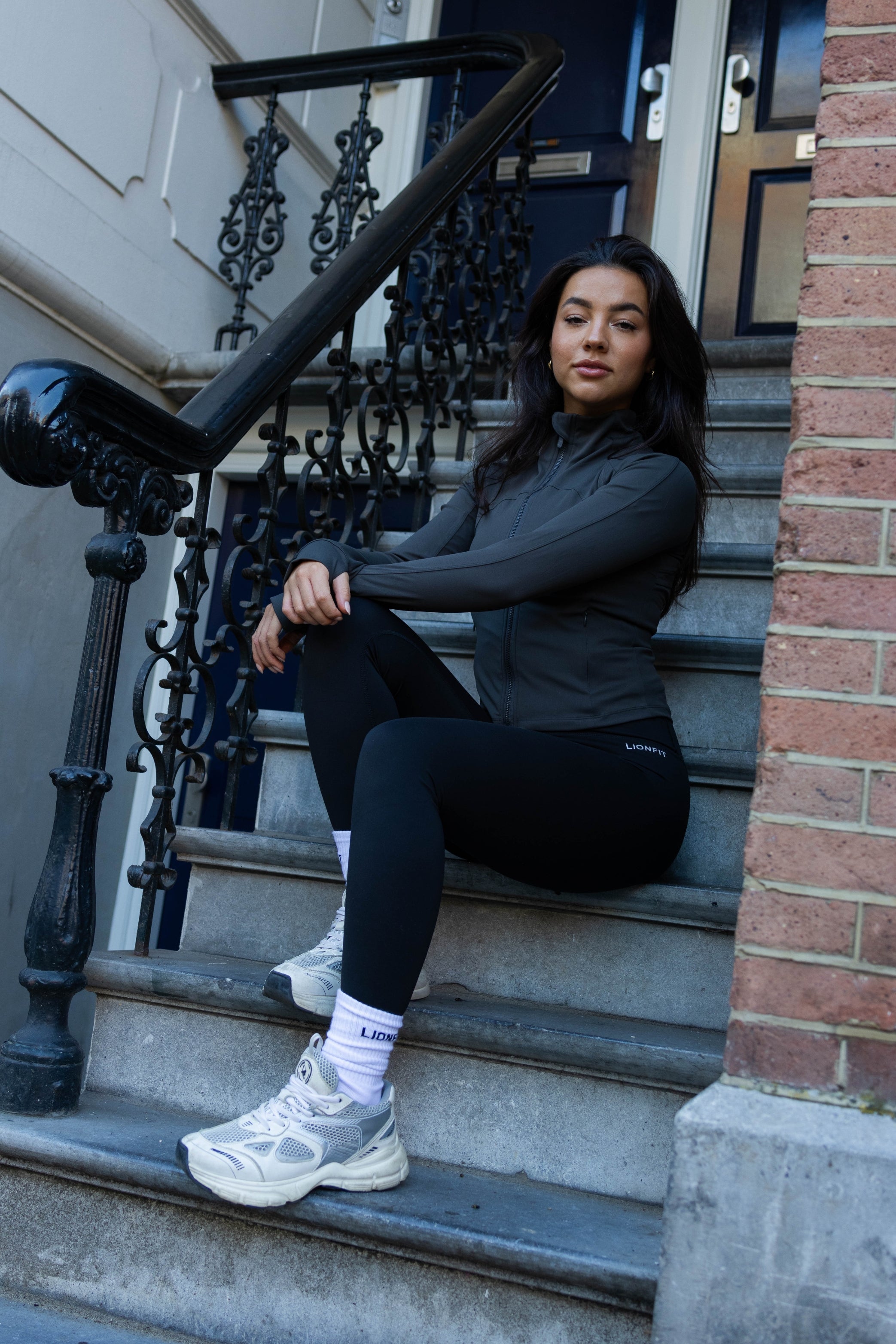 Essential Zip Vest Grey - Lionfit ®️