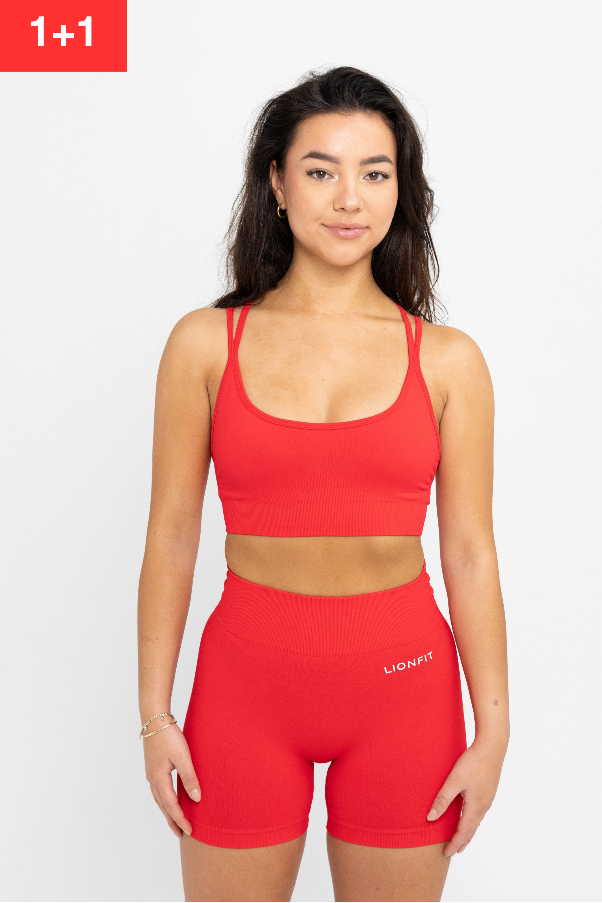 ZIRA Sports Bra Red Cross