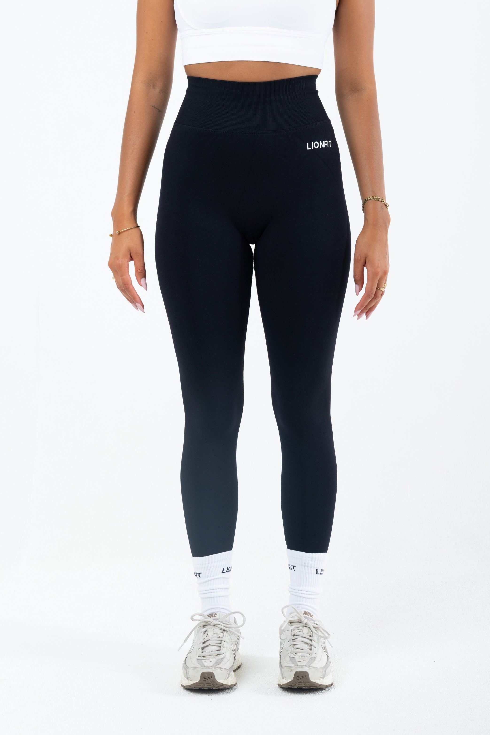 Lina Seamless High Waist Leggings Black
