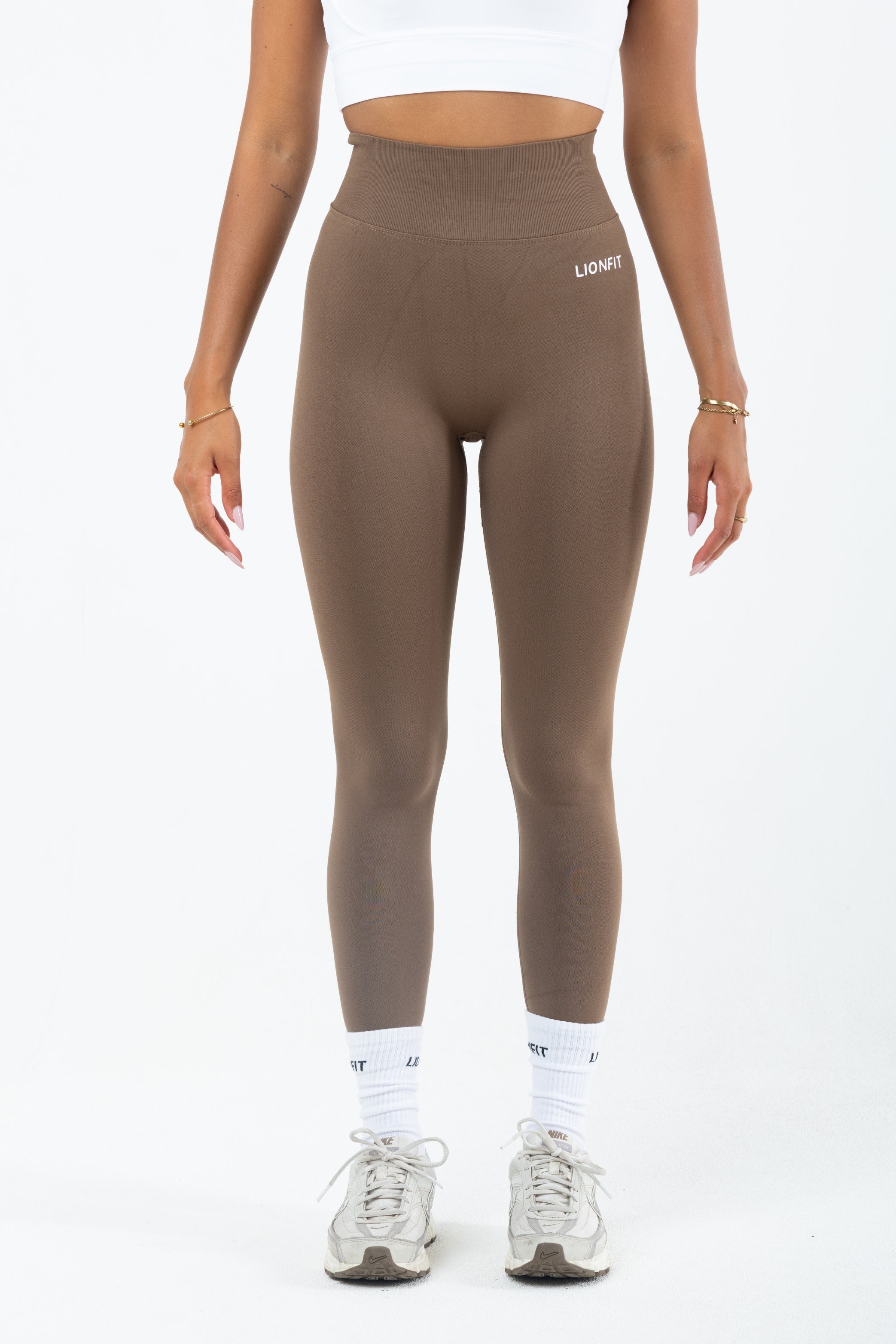 Lina Seamless High Waist Leggings Mocha