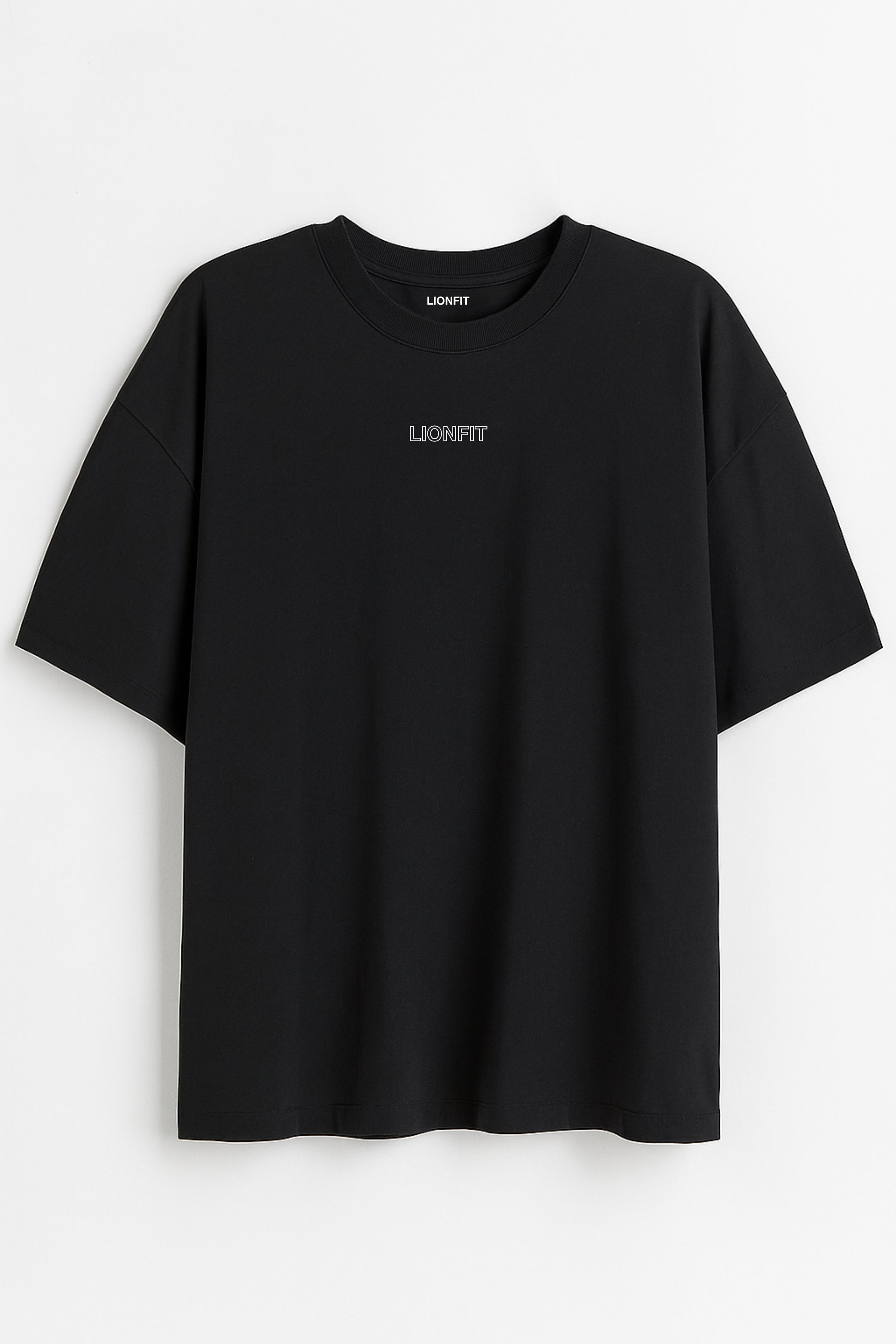 Amara Oversized Tee Black
