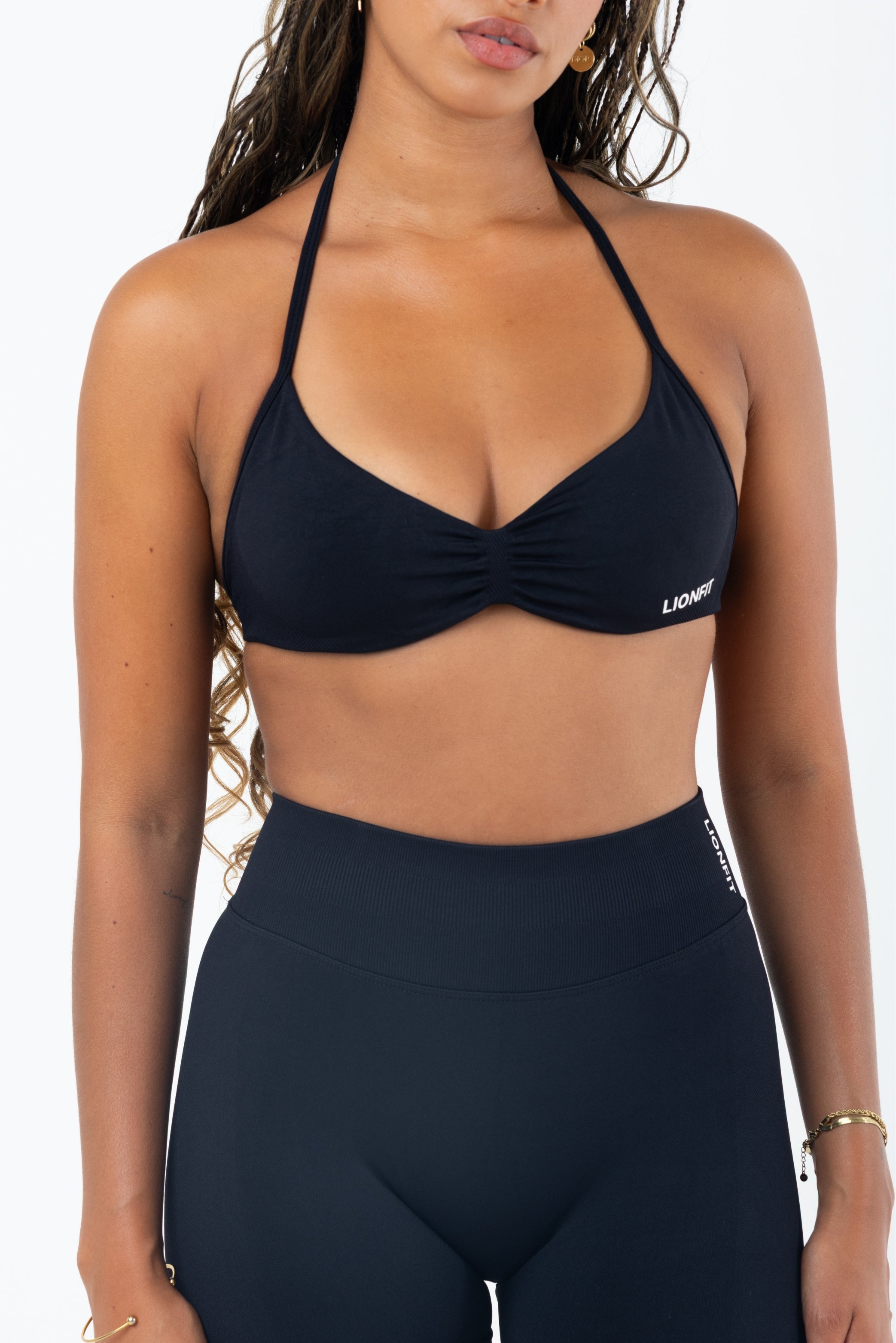 Amara Open Bra Black