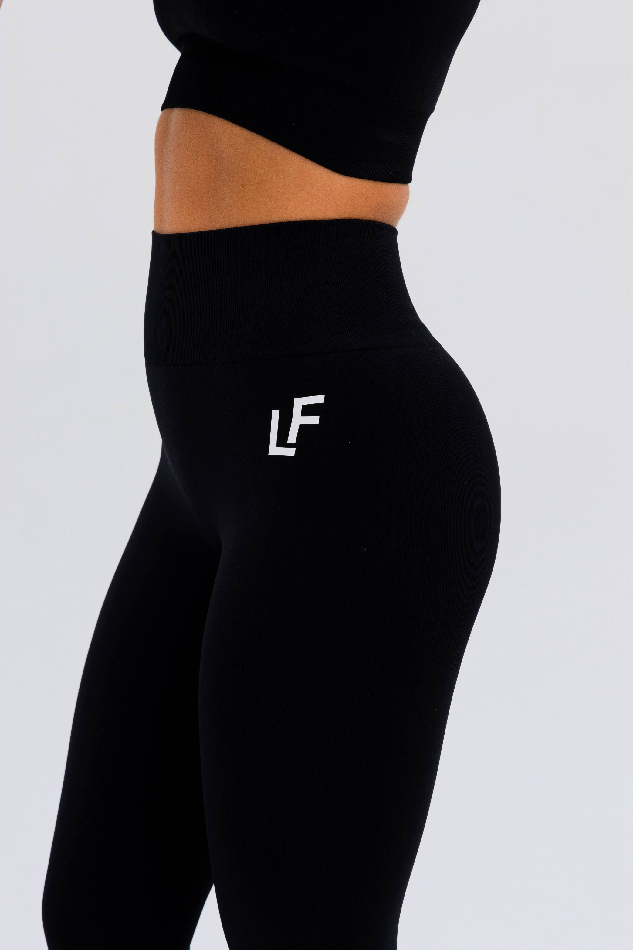 Kion Seamless Leggings Black - Lionfit 3