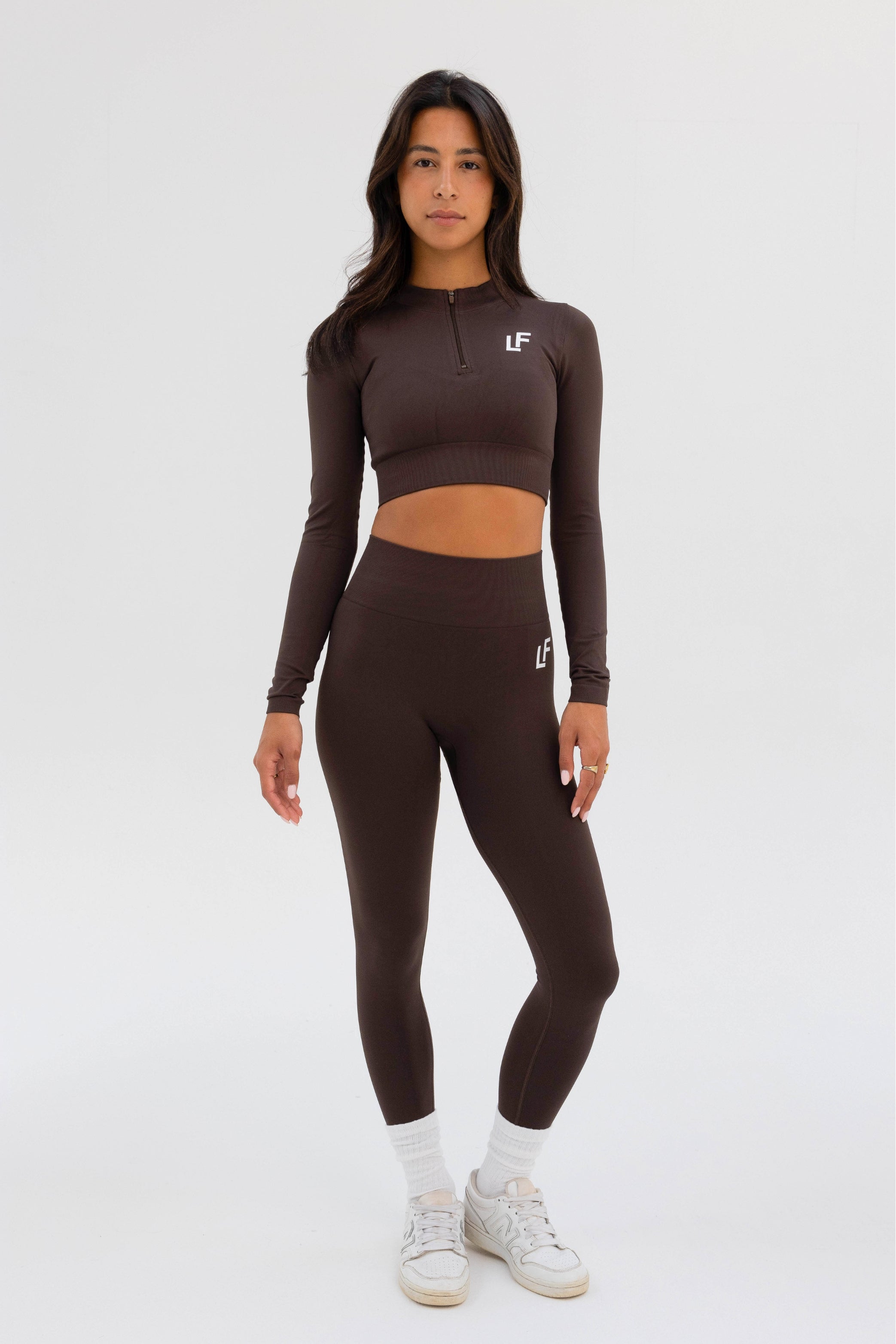 Kion Seamless Leggings Deep Mocca - Lionfit 