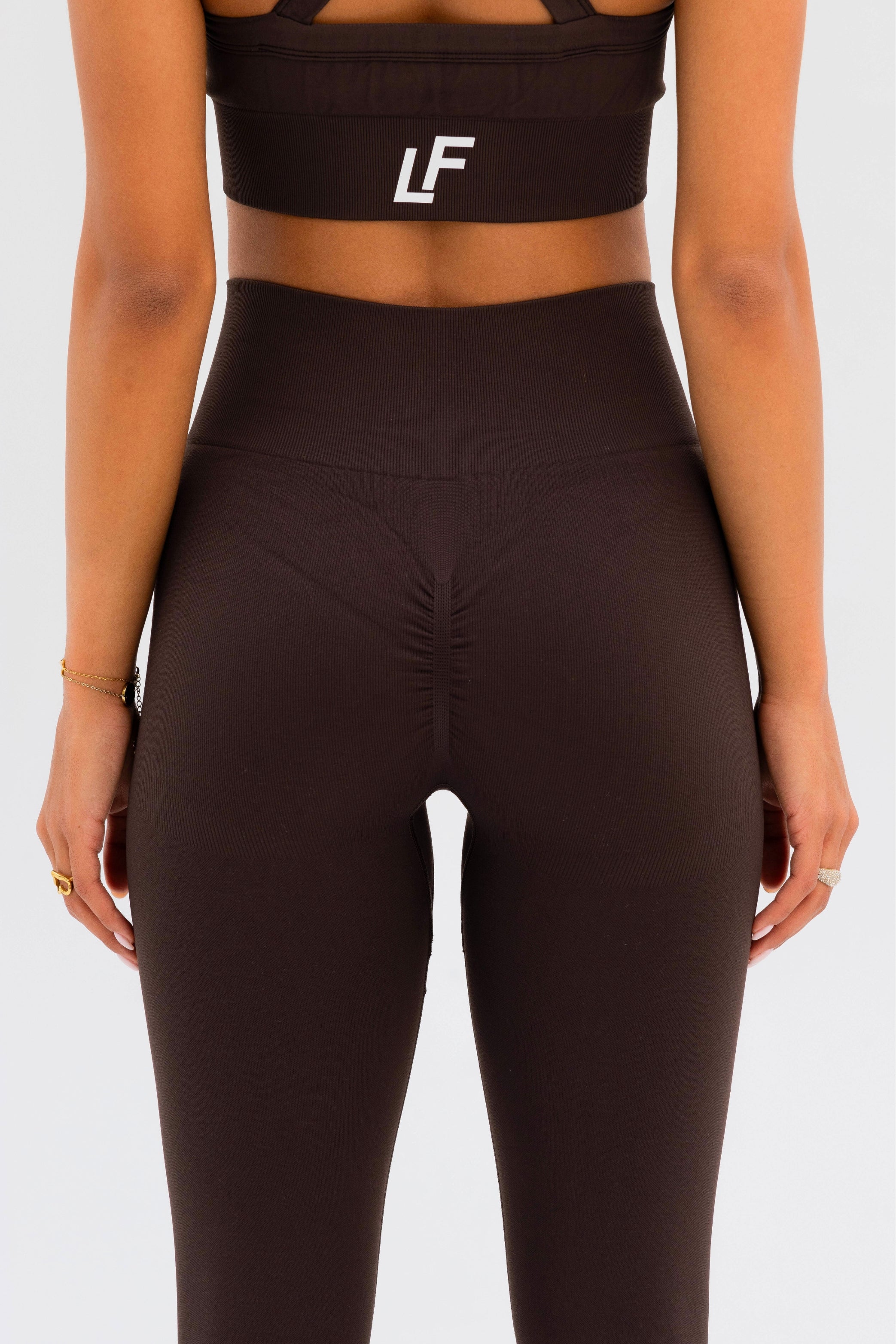 Kion Seamless Leggings Deep Mocca - Lionfit 