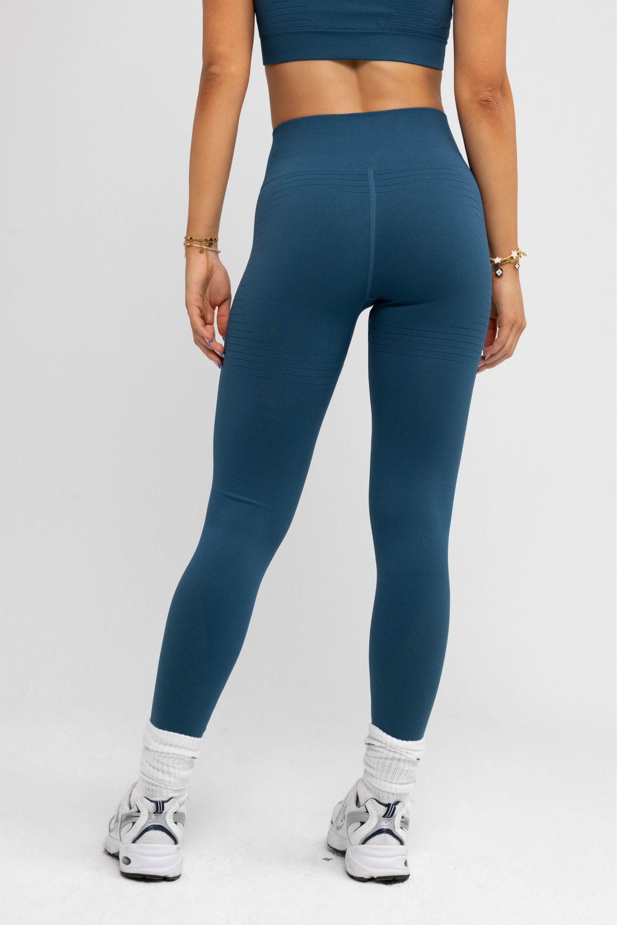 Leo Seamless Leggings Night Blue - Lionfit