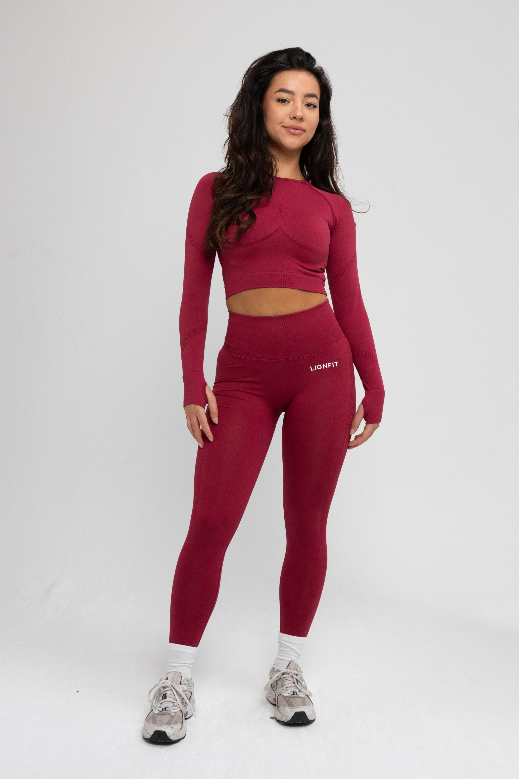 LIONFIT NALA SEAMLESS LONGSLEEVE TOP RED 5