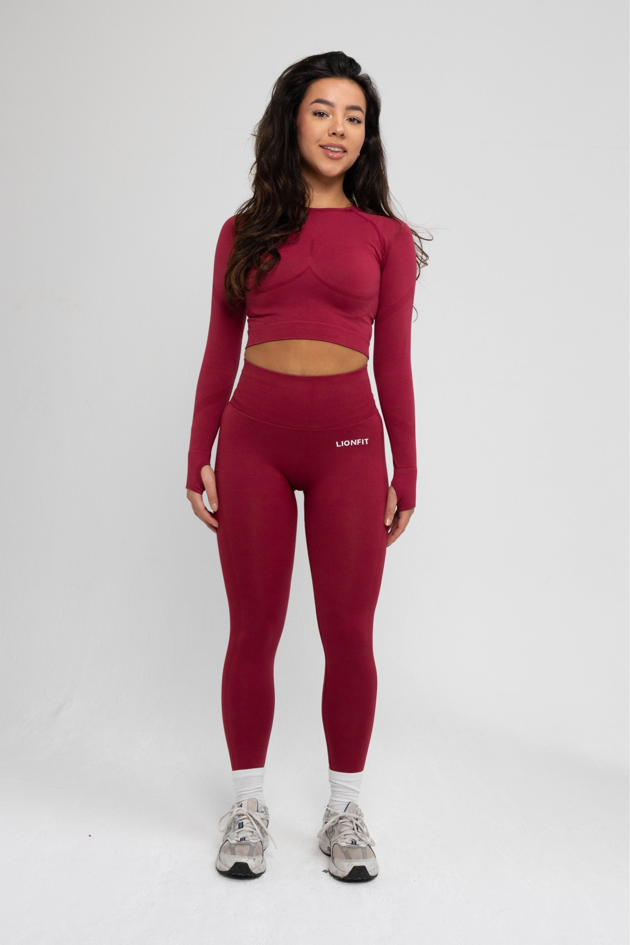 LIONFIT NALA SEAMLESS LONGSLEEVE TOP RED 6