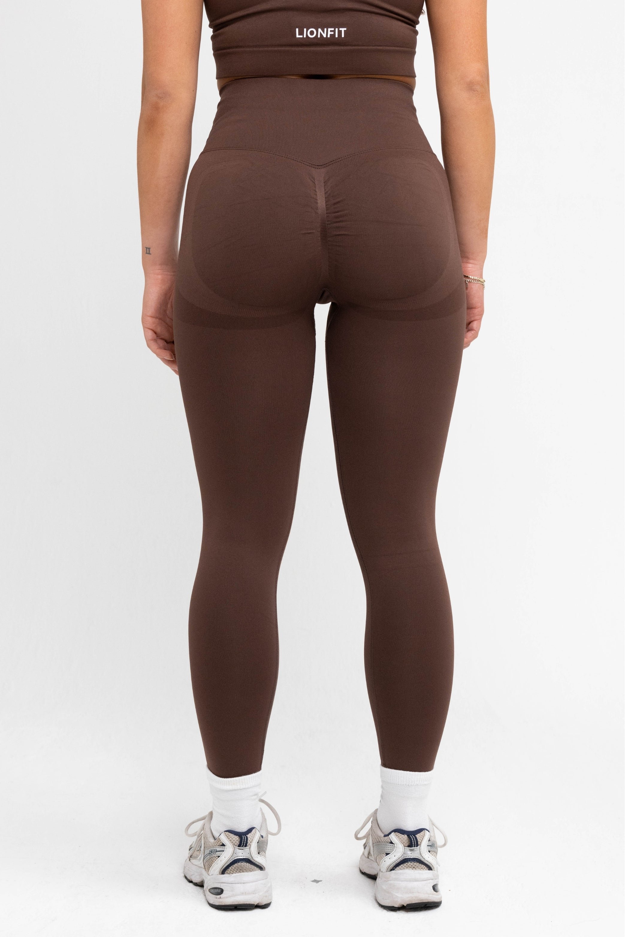 LIONFIT Nala Seamless Leggings Brown 5