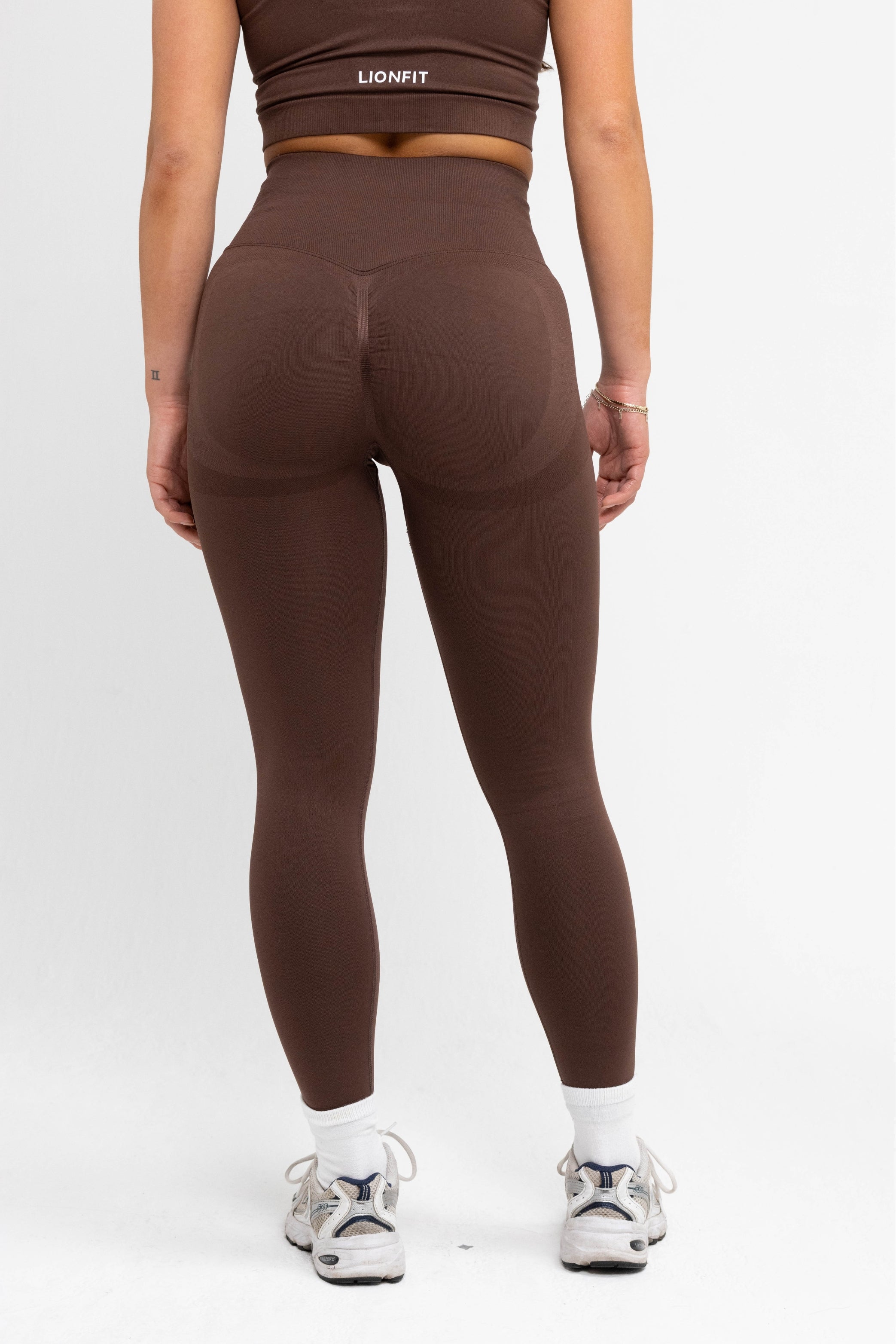 LIONFIT Nala Seamless Leggings Brown 6