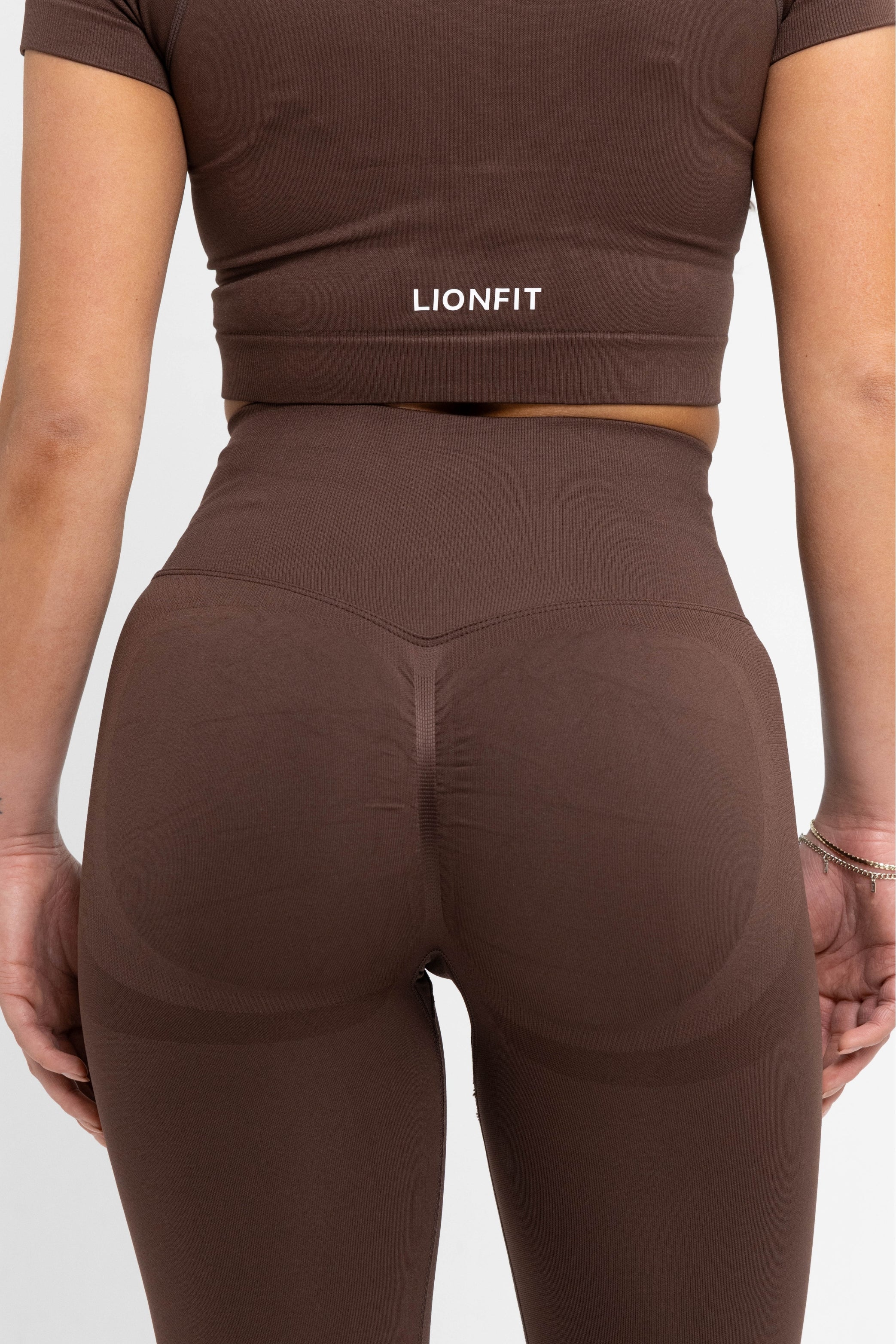 LIONFIT Nala Seamless Leggings Brown 7