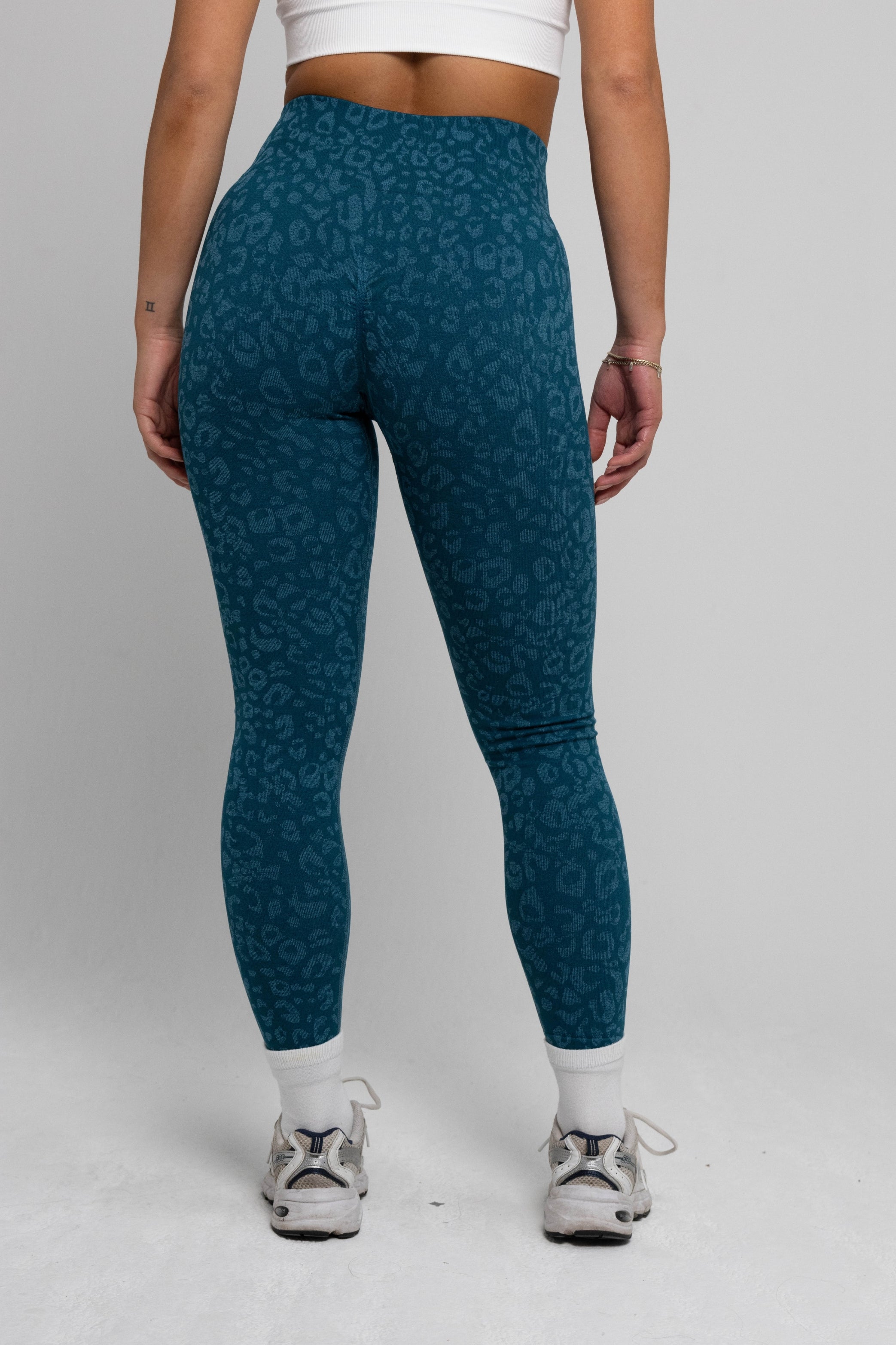 LIONFIT SEAMLESS LEGGINGS BLUE PANTHER 6