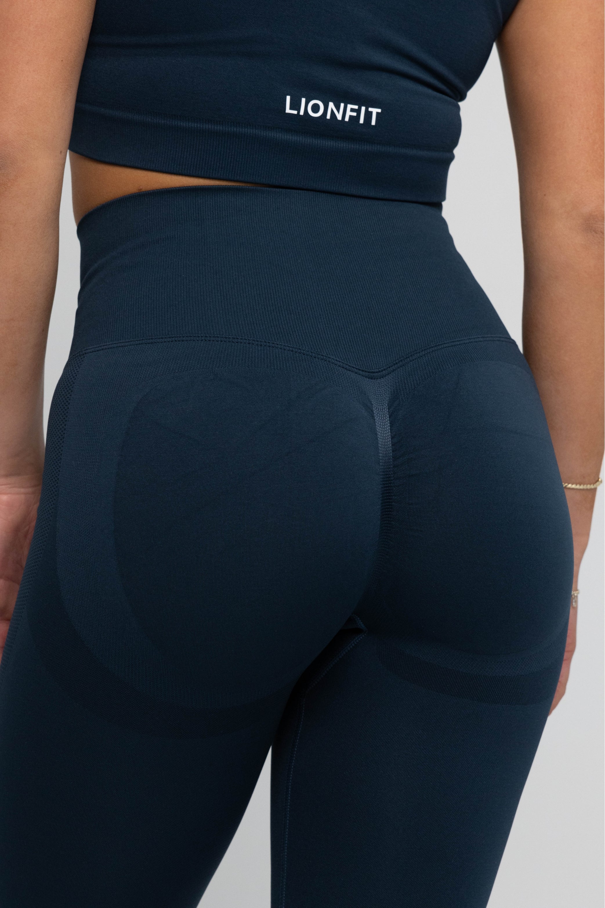 Lionfit Nala Seamless Leggings Dark Green 