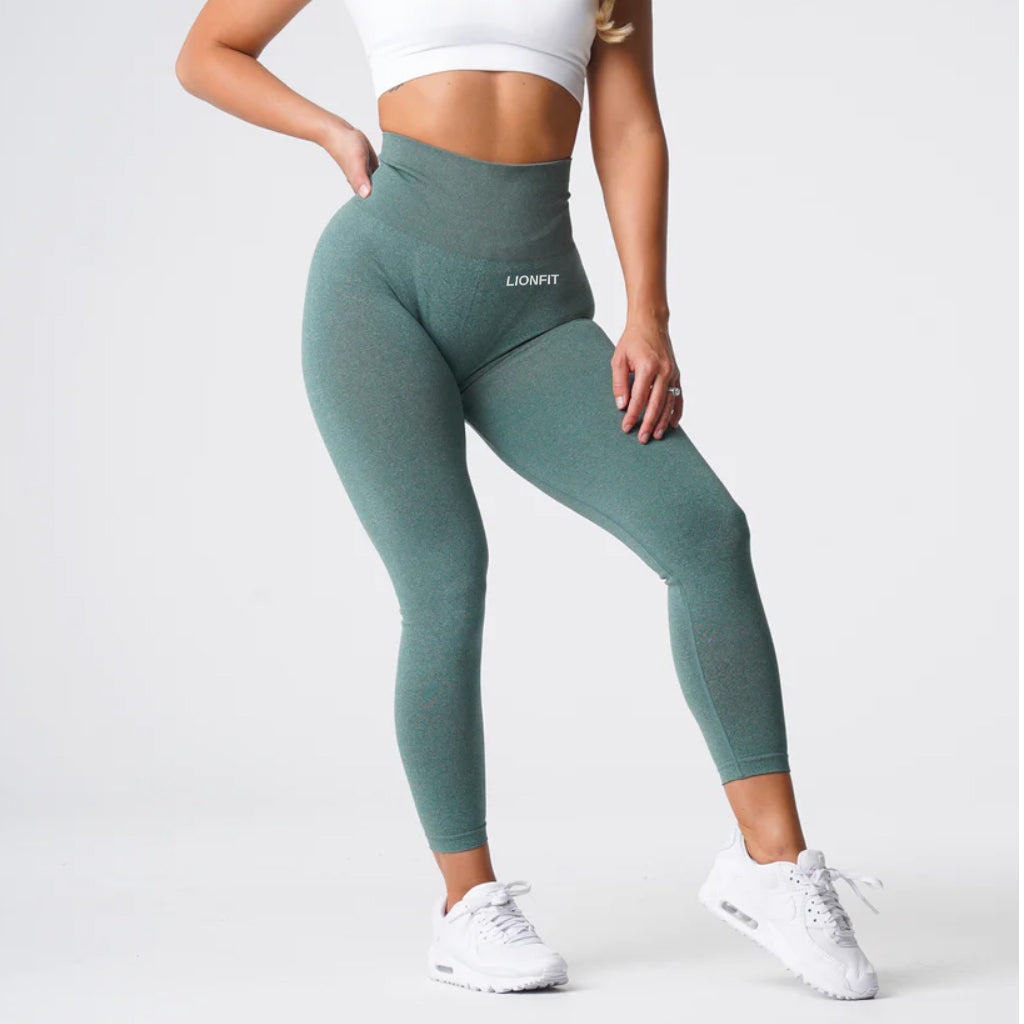 NIA seamless legging dark green - Lionfit