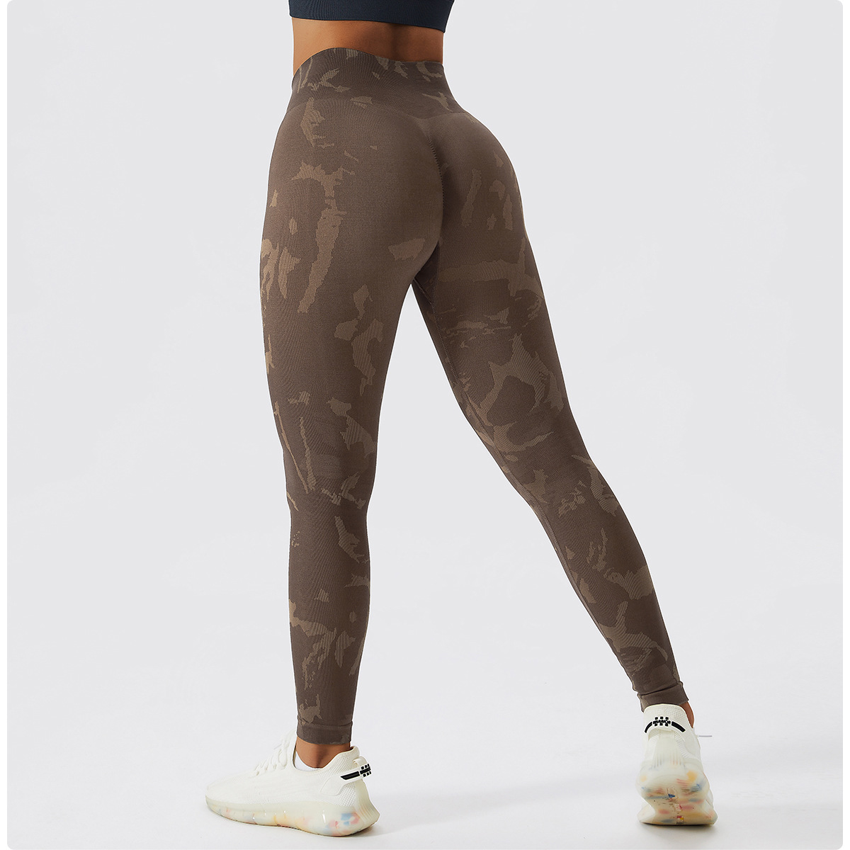 Zazu Seamless Legging Brown Camo - Lionfit